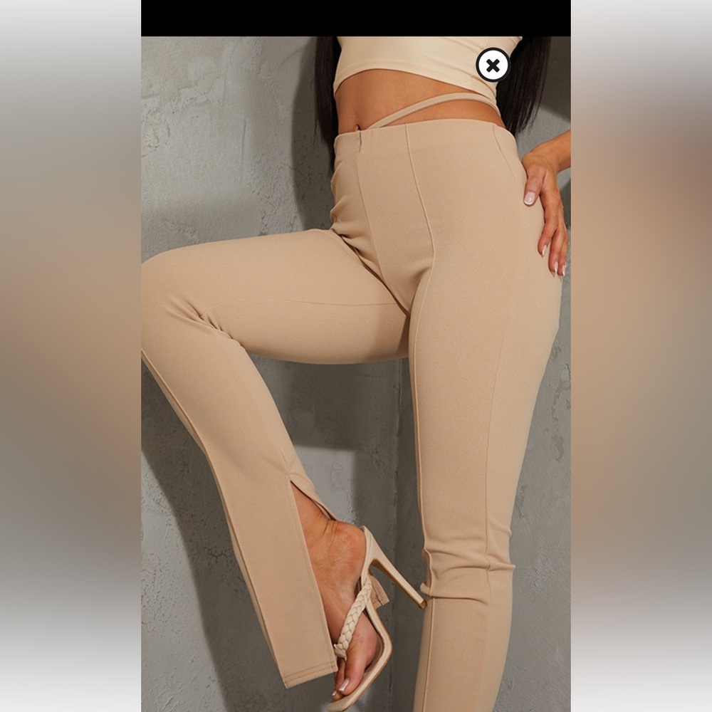 Stone split hem PLT pants - Picture 3 of 3